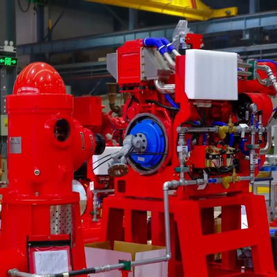 1500GPM 155PSI UL/FM Diesel Vertical Turbine Fire Pump NFPA 20 Fornitura di acqua di emergenza per siti industriali comunali NMFIRE