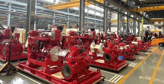 Sicurezza antincendio Pompa antincendio per motori diesel per prestazioni e standard 4500GPM UL NFPA20
