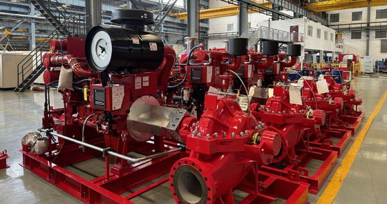 SCF250-200-600 Pompa antincendio a motore diesel 4500 GPM Certificato UL/FM