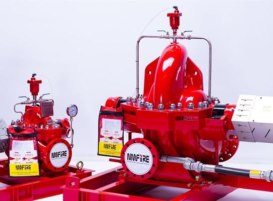 300~2500 GPM Pompe antincendio centrifugabili a cassa divisoria orizzontale certificate UL/FM/NFPA20