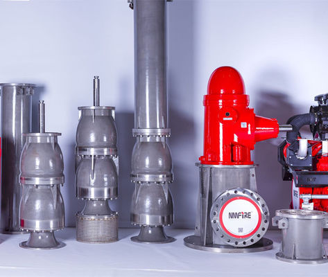 UL Listed Vertical Turbine Fire Pump Package Diesel driven 3000GPM 139PSI Petrochimico chimico