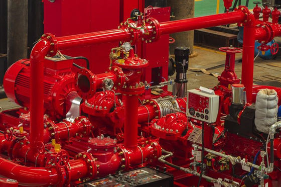 UL/FM 2500GPM Centrifugal Split Case Fire Pump System NFPA20 certificato