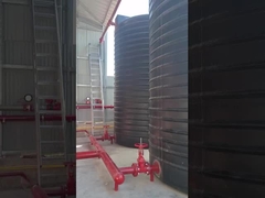 250 GPM @ 102 PSI Tipo di aspirazione della pompa dell'acqua antincendio