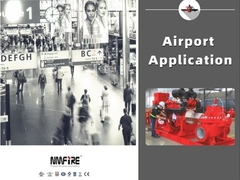 Pompe antincendio a motore diesel a UL/FM NMFIRE 6000gpm per porti aerei