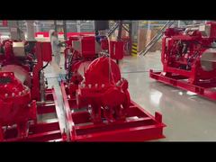 Gruppo pompa antincendio a motore diesel a due stadi da 500 gpm a 325 psi